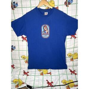 Vintage 2000 Red hot Chili Peppers Hook ups skate band t shirt mens size Large